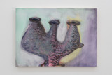 Inga Meldere, <em>Triangle, </em>2024, Oil on paper, 29.6 x 41.5 cm – Thumbnail preview