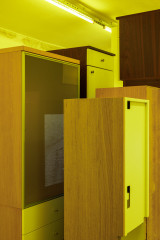 James Lewis, <em>Living Stone</em>, 2024, Second hand furniture, TV screen, HD video (01 h 07 m 04 s), variable dimensions – Thumbnail preview