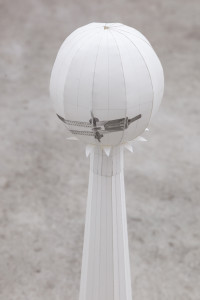 Lisa Sifkovits, <em>Catching old ghosts looming over the city,</em> 2025, Pencil on paper, each 75 × 15 × 15 cm – Thumbnail preview