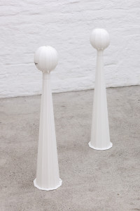 Lisa Sifkovits, <em>Catching old ghosts looming over the city</em>, 2025, Pencil on paper, each 75 × 15 × 15 cm – Thumbnail preview