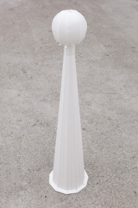 Lisa Sifkovits, <em>Catching old ghosts looming over the city,</em> 2025, Pencil on paper, each 75 × 15 × 15 cm – Thumbnail preview