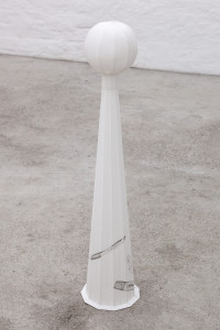 Lisa Sifkovits, <em>Catching old ghosts looming over the city</em>, 2025, Pencil on paper, each 75 × 15 × 15 cm – Thumbnail preview