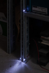Rosario Aninat and Simon Shim-Sutcliffe, <em>untitled</em>, 2024, Light-emitting diodes (detail) – Thumbnail preview